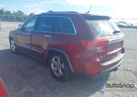 2012 Jeep Grand Cherokee Overland из США, поврежденный, VIN 1C4RJFCG5CC113414